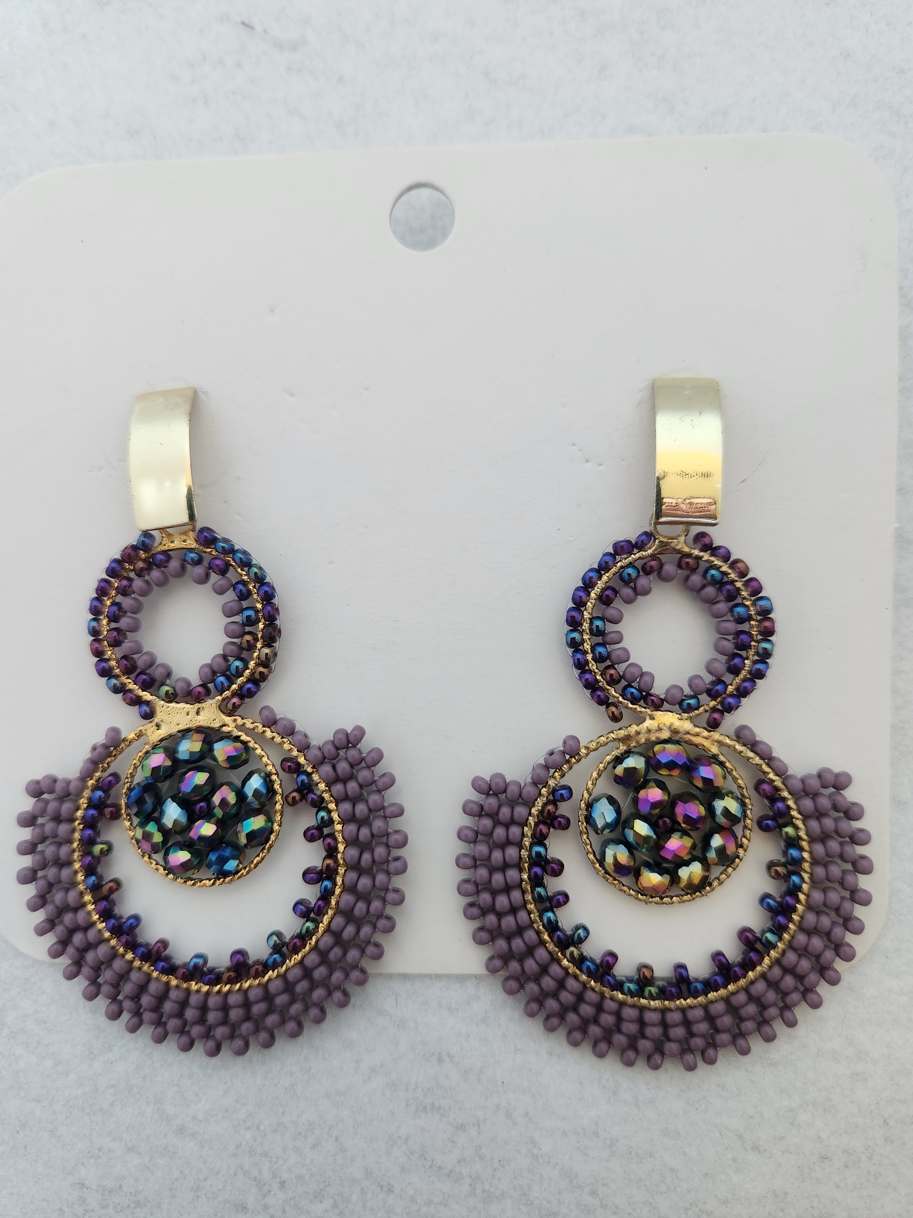 Large Beaded Earring