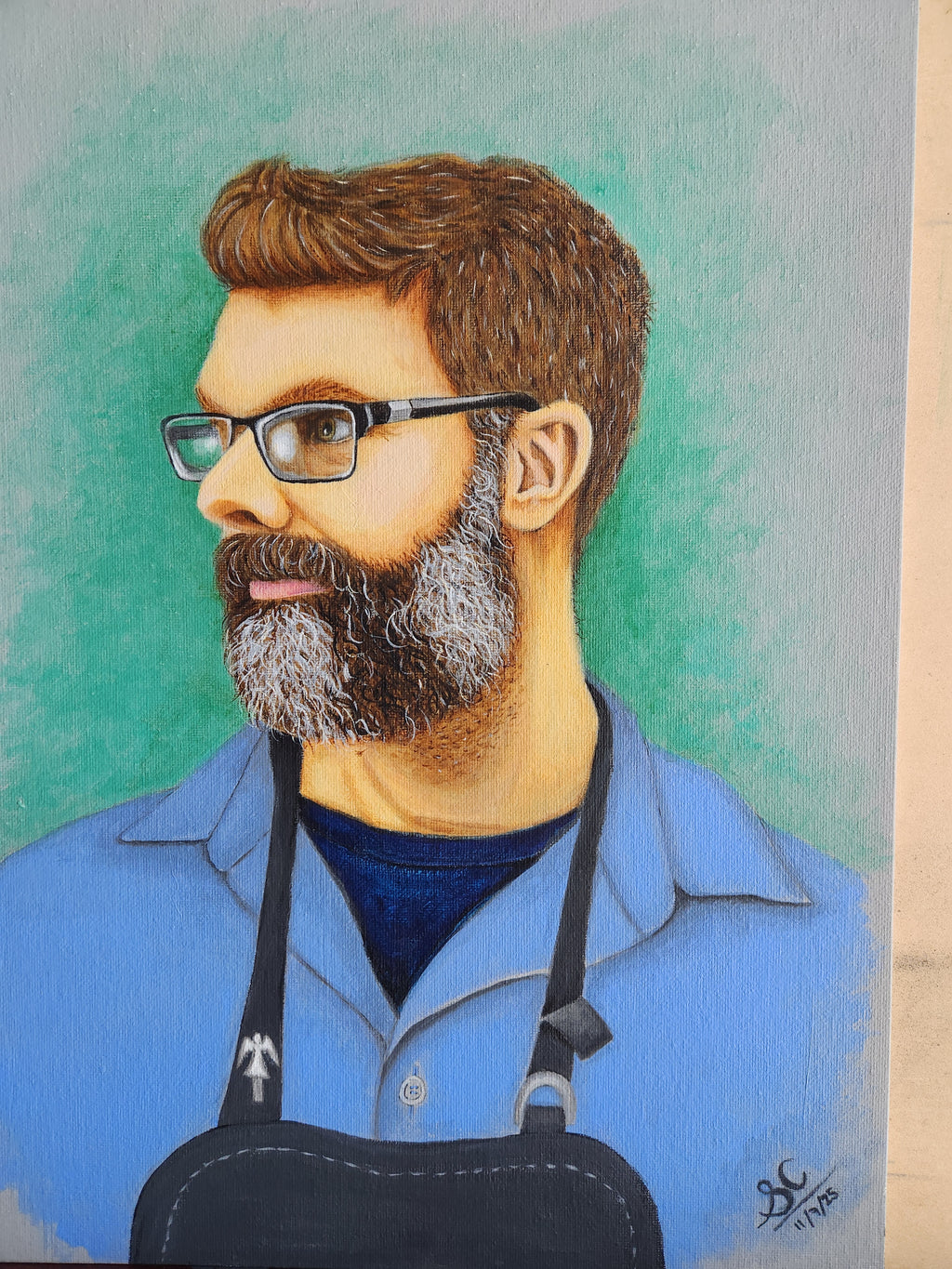 Acrylic Portrait