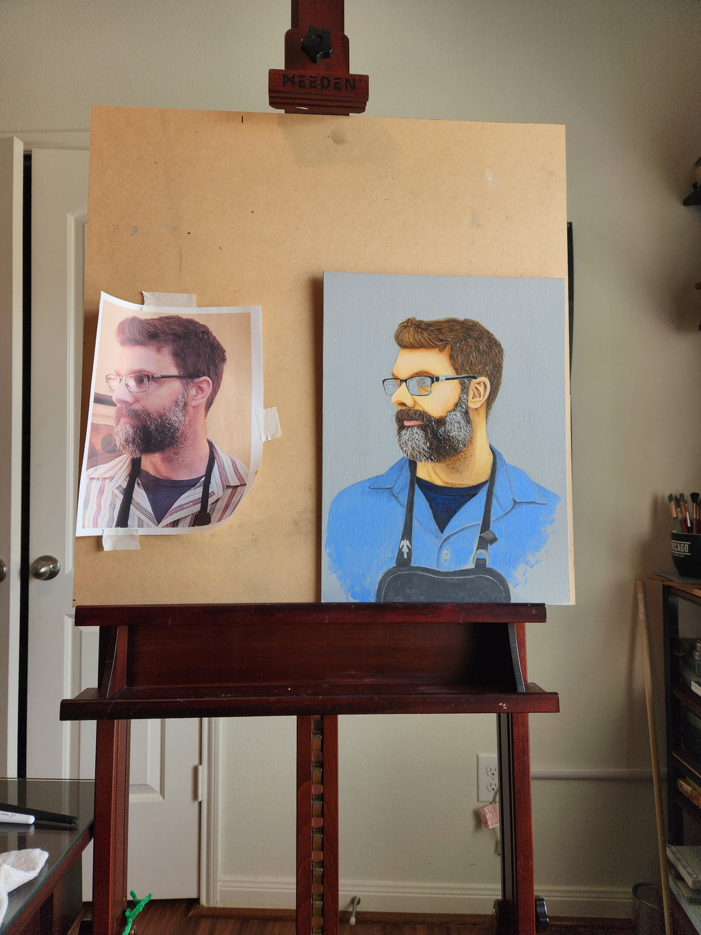 Acrylic Portrait