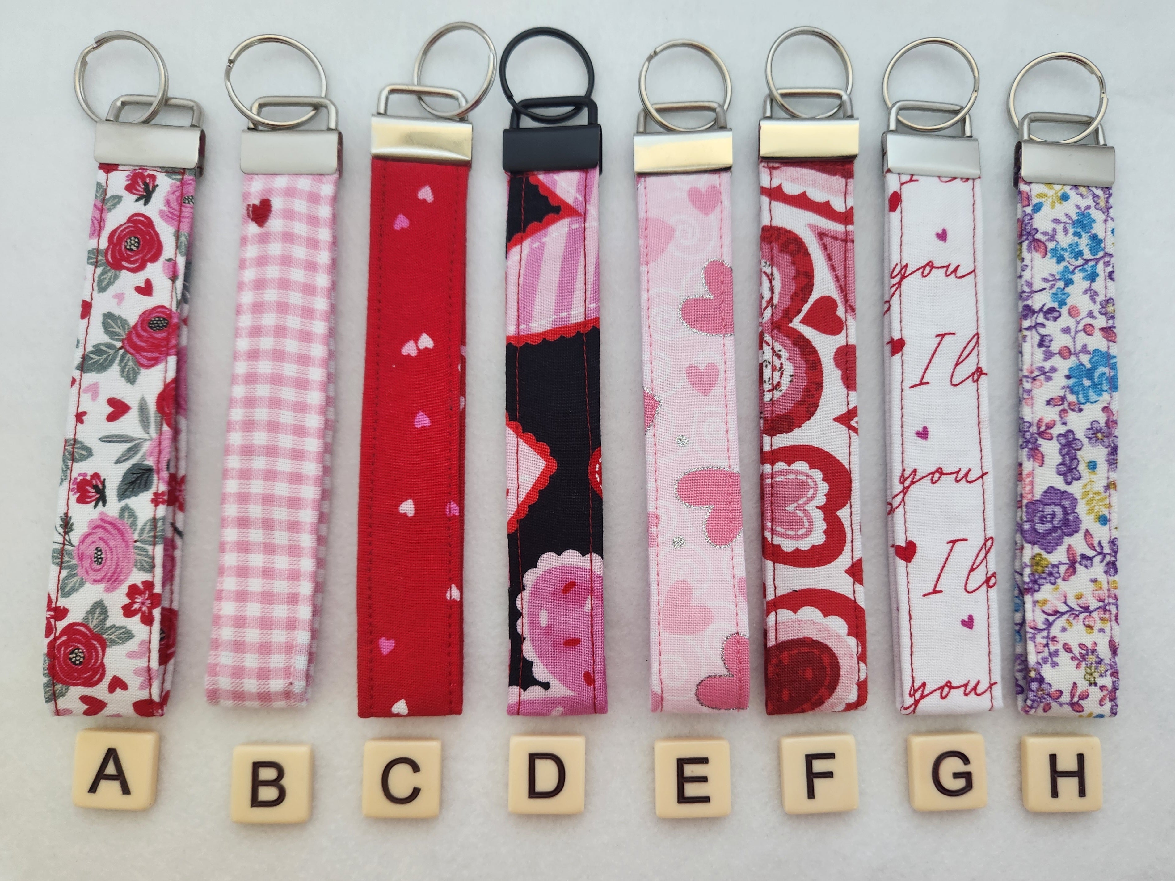 Wristlet keychain- women's