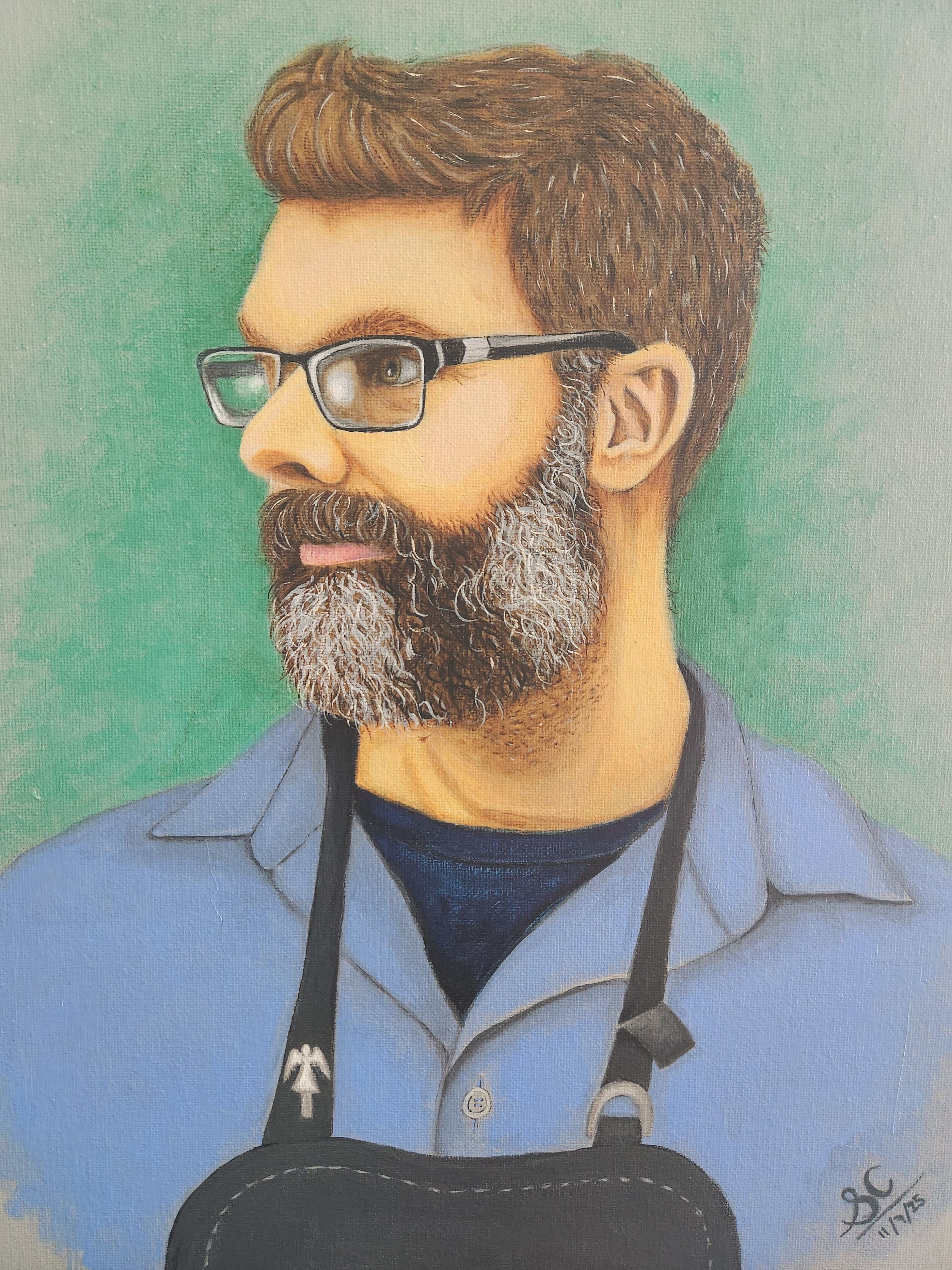 Acrylic Portrait