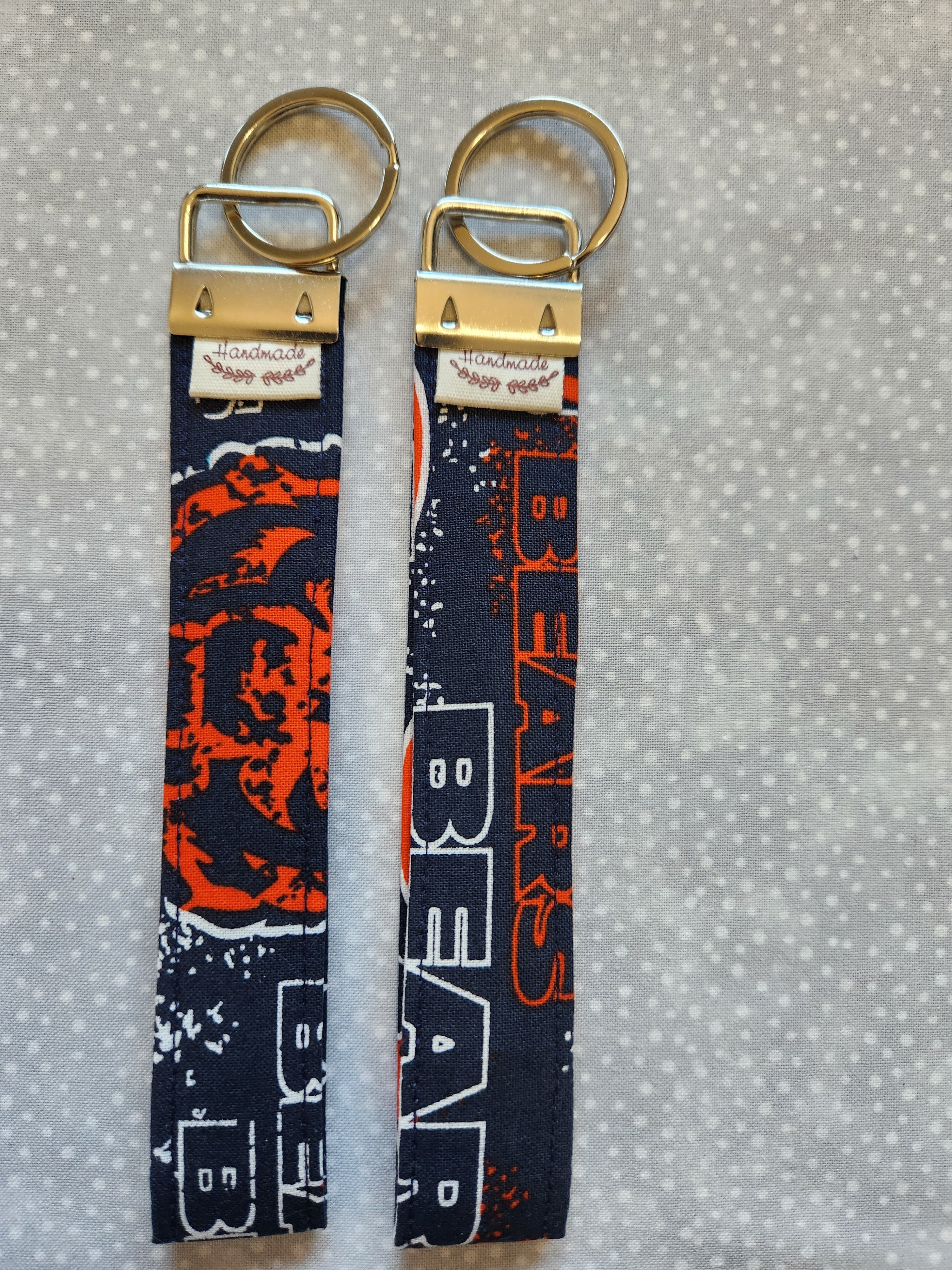 Wristlet keychain NFL teams