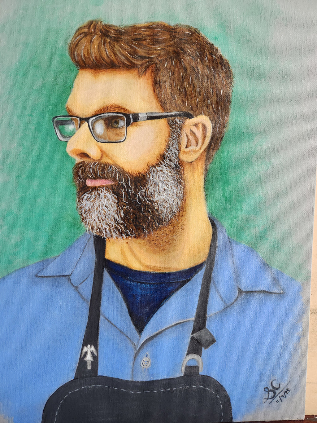 Acrylic Portrait